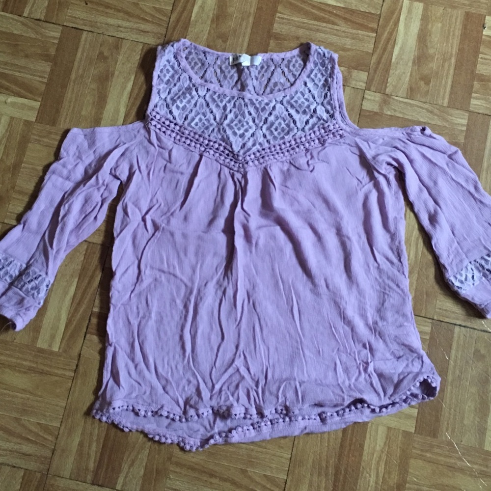 ✅Purple blouse